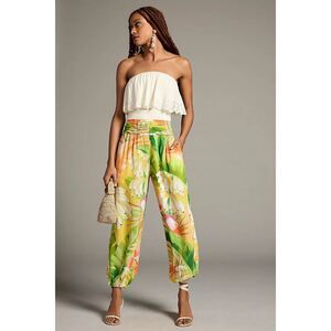 Anthropologie Farm Rio Printed Balloon Pants Size S